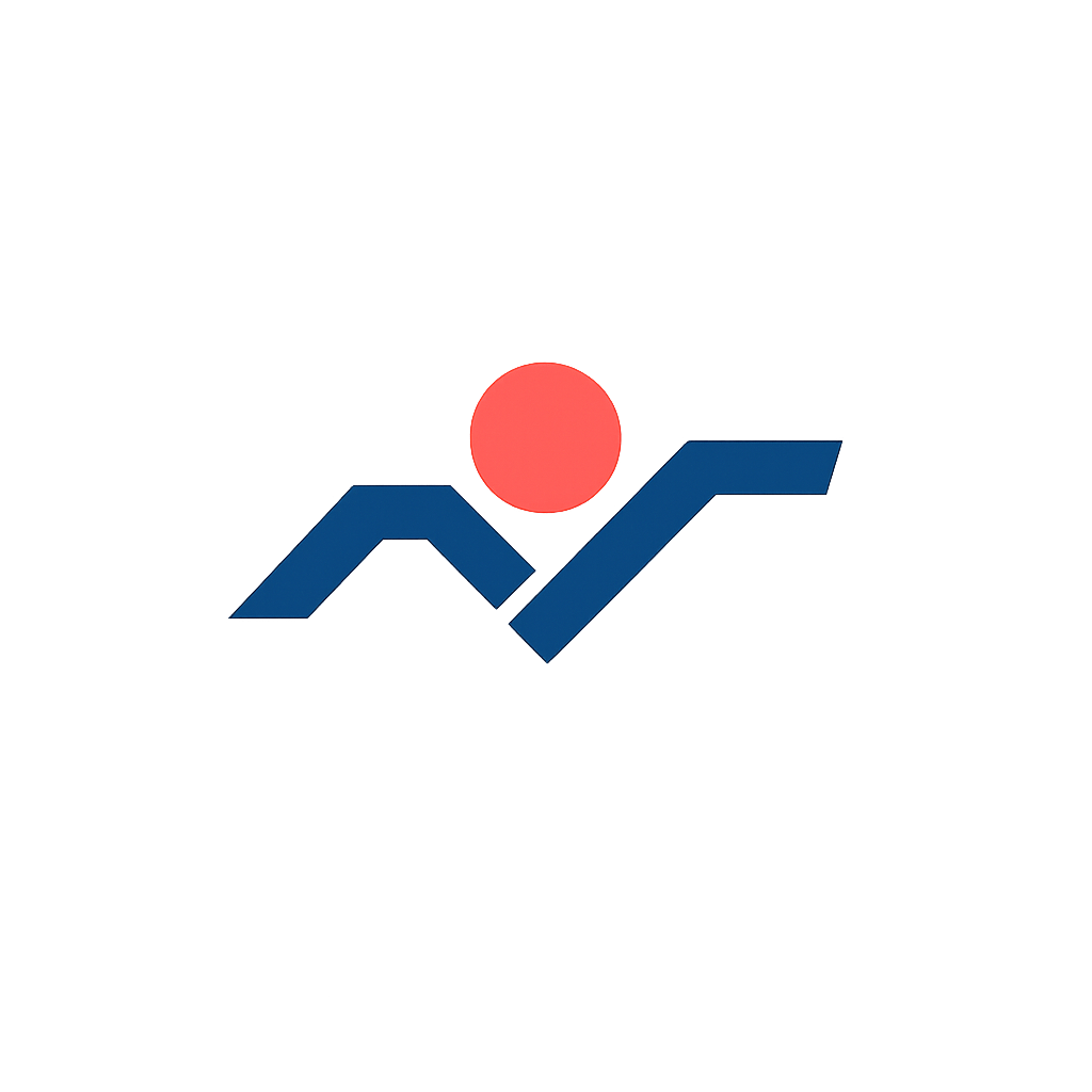 Abstract career pathway symbol